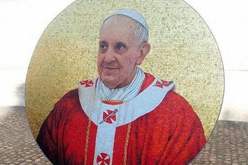 Mosaïc Pope Francis &#8211; es