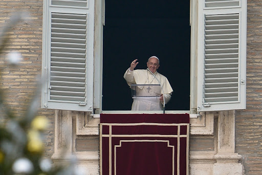 Pope Francis addresses the crowd December 22th &#8211; es