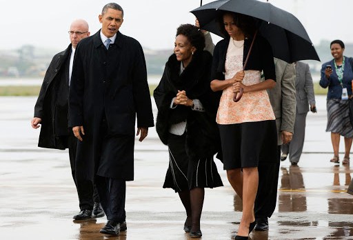 Obama in South Africa for Mandela Memorial Service &#8211; es