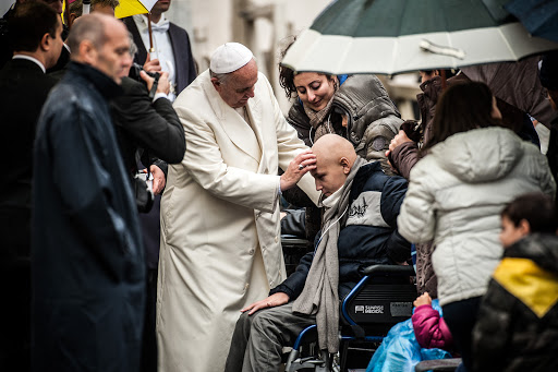 Pope Francis during general audience in St. Peter&#8217;s square at the Vatican &#8211; es