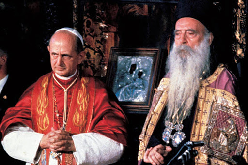 Paul VI and Athenagoras I &#8211; es
