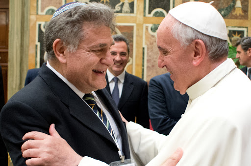 Pope Francis and Abraham Skorka &#8211; es