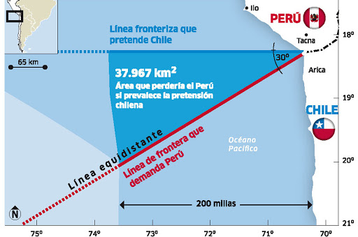 Boundary between Chile and Peru &#8211; es