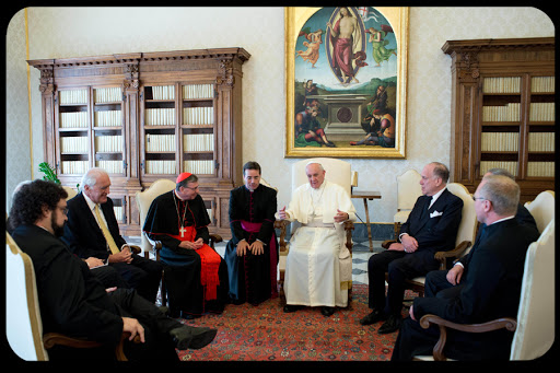 WEB Pope Francis Jewish Delegation &#8211; es