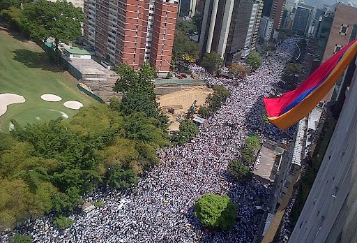 Protesta estudiantil Venezuela