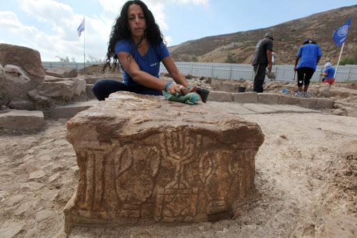 ISRAEL, MIGDAL, archeologist site (Magdala) &#8211; es