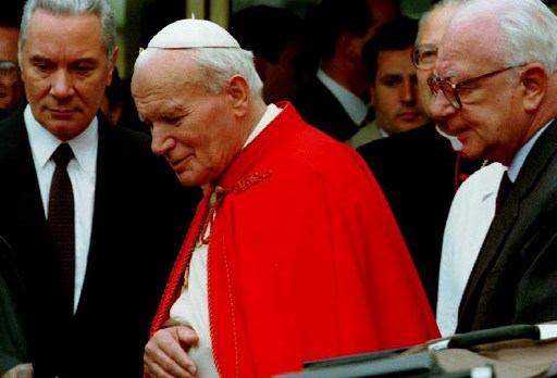John Paul II with Renato Buzzonetti &#8211; es