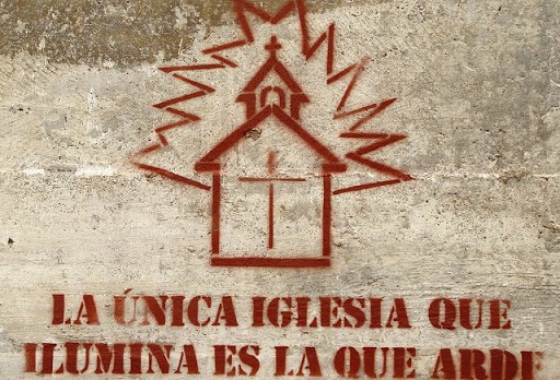 grafitti Iglesia