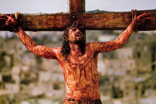 Jesus crucified on the Cross – es