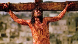 Jesus crucified on the Cross – es