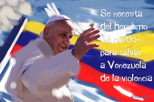 Papa Francisco apoya el proceso de paz en Venezuela