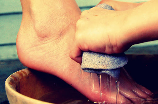 Washing of the feet &#8211; es
