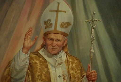 Pintura Juan Pablo II