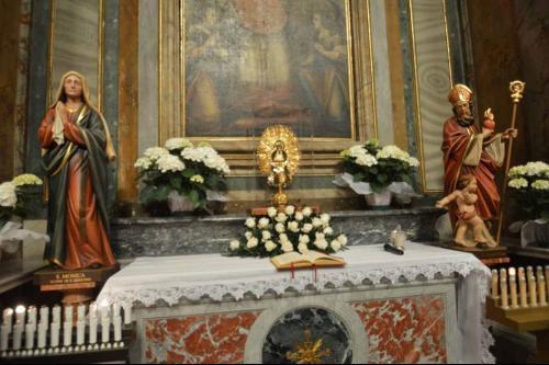 Virgen de los Ángeles en Vaticano