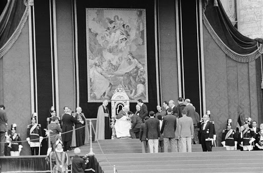 Juan XXIII recibe a los medallistas de la Olimpiada de Verano de 1960
