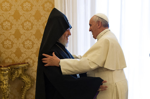 Pope Francis and Karekin II &#8211; es