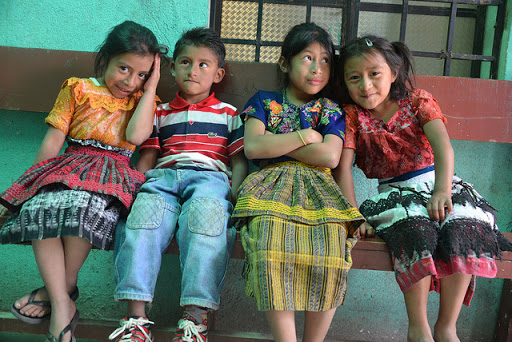 Niños mayas de Guatemala