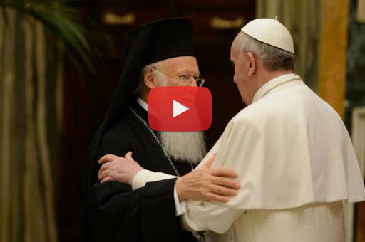 Pope Francis and Patriarch Bartholomew &#8211; Play &#8211; es