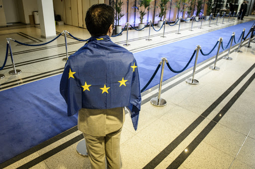 The European elections &#8211; BELGIUM, Brussels : Supporter &#8211; es
