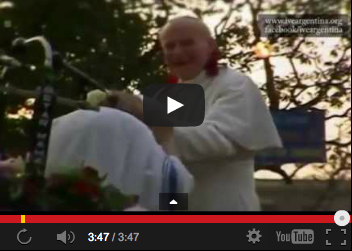 Juan Pablo II alegría