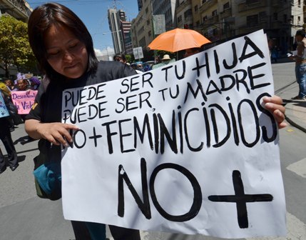 Feminicidio en Bolivia