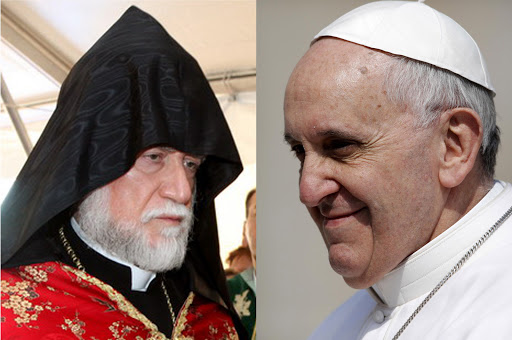 Aram I and Pope Francis &#8211; es