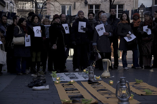 Homenaje a las víctimas del conflicto social colombiano