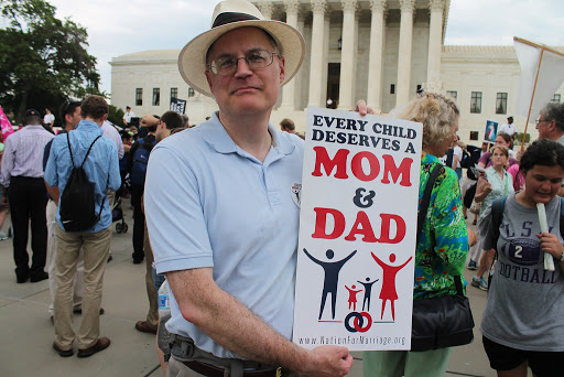MARCH FOR MARRIAGE RALLY in front of the US Supreme Court, Washington DC on 19 June 2014 &#8211; es