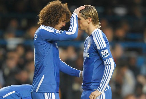 David Luiz blesses Fernando Torres &#8211; es
