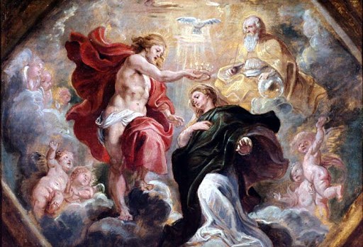 Coronación de La Virgen María, Rubens