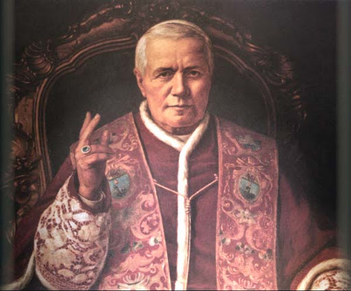San Pío X cuadro