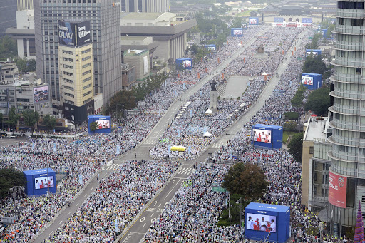 Beatification Mass in Seoul Aug 16 2014 &#8211; es