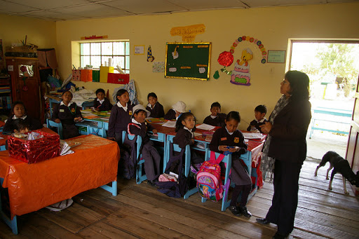 Escuela en Perú