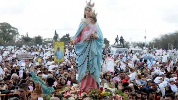 Virgen del Rosario en San Nicolás