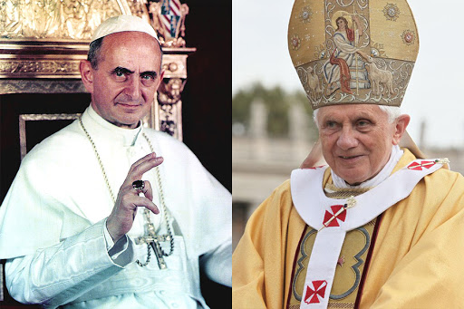 Pope Benedetto XVI &amp; Paolo VI &#8211; es