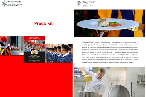 The Swiss Guards have a cookbook &#8211; es