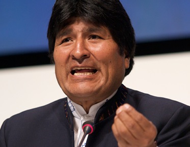 Evo Morales, presidente Bolivia