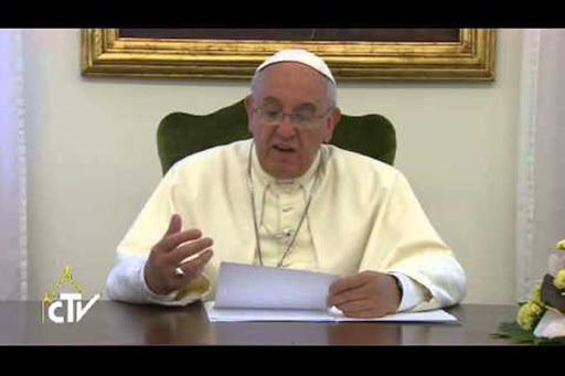 papa Francesco video-messaggio &#8211; es