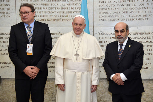 Pope Francis &#8211; FAO &#8211; es