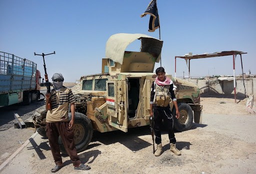 Islamic militants near Beiji, Iraq &#8211; es