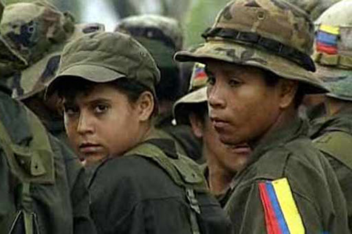 Boys soldiers FARC &#8211; es