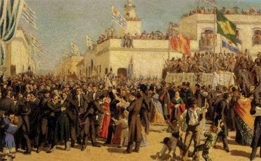Jura de la Constitución de Uruguay en 1830