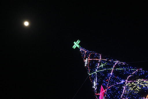 The Moon and Christmas Tree &#8211; es