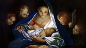 María es madre de Dios que se hizo hombre para la salvación del mundo.