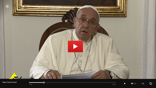 video message from pope to iraqis &#8211; es