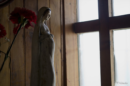 Virgen de la Dulce espera parroquia Inmaculada Concepción Bariloche
