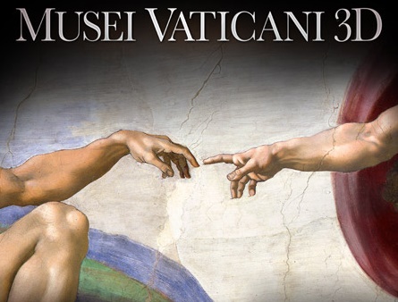 Cartel película Museos Vaticanos en 3D