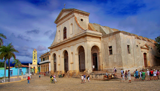 La Iglesia Parroquial de la Santissima Trinidad. Cuba