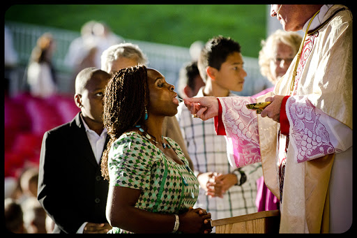 Eucharistic Congress in the Diocese of Trenton &#8211; communion &#8211; © Jeffrey Bruno / Aleteia &#8211; es