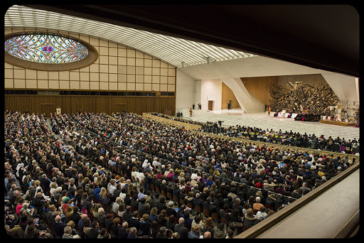 Pope Francis &#8211; General Audience &#8211; Aula Paolo VI &#8211; Vatican &#8211; 2015-01-21 &#8211; 03 © Antoine Mekary &#8211; Aleteia &#8211; es